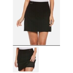 Rafaela Comfort Women's Supreme Stretch Comfort Skort Size Large Black